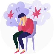 思考に出る症状